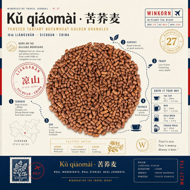 The design — Buckwheat Tea