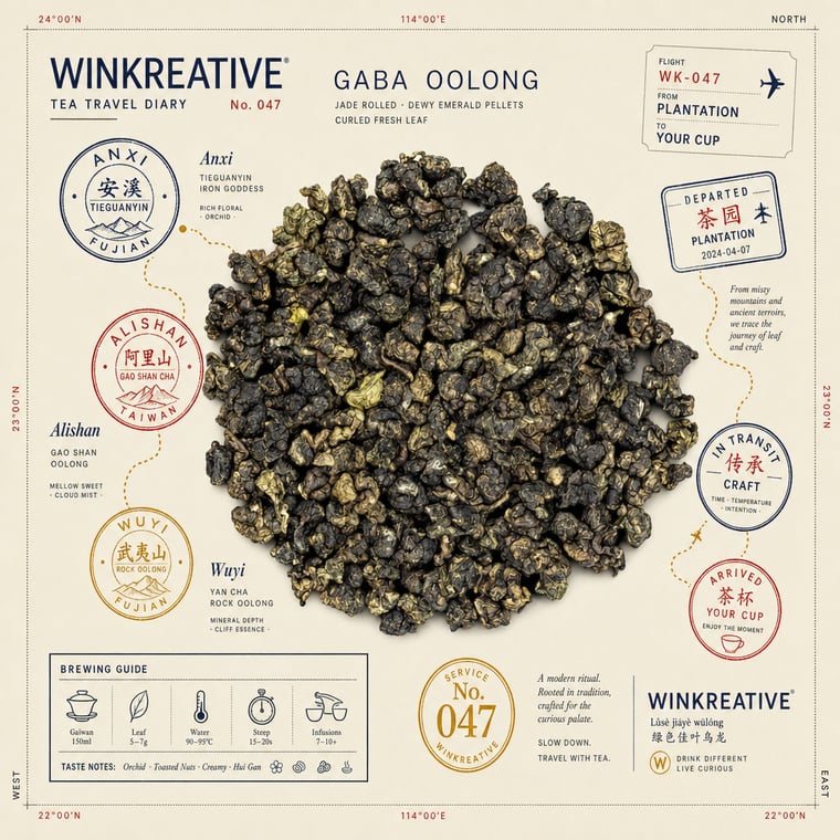 The design — Green GABA Oolong