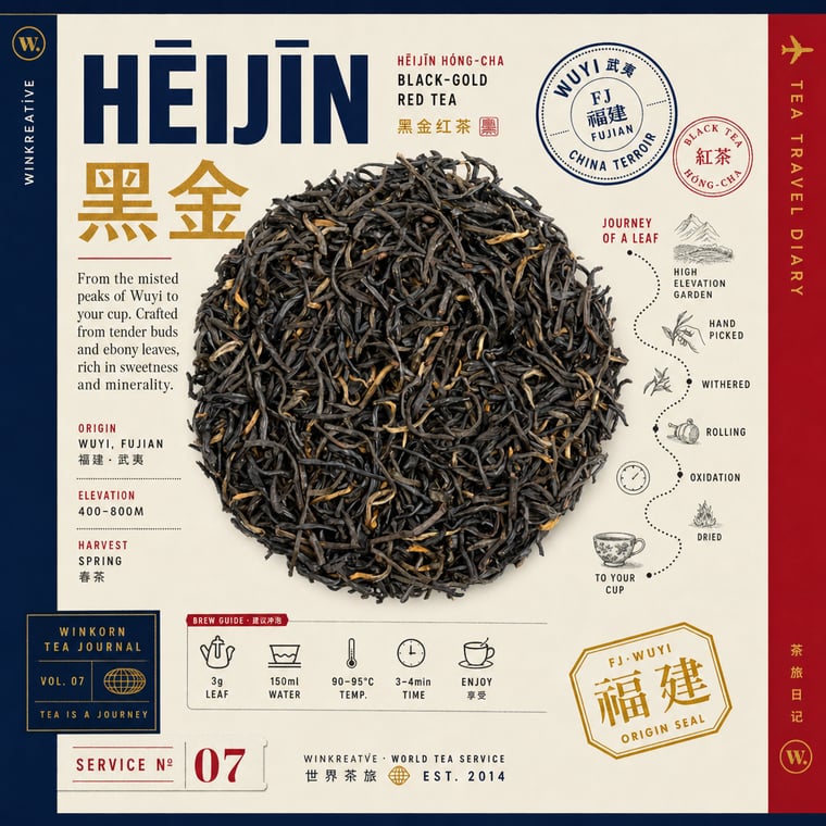 The design — Hēi Jīn