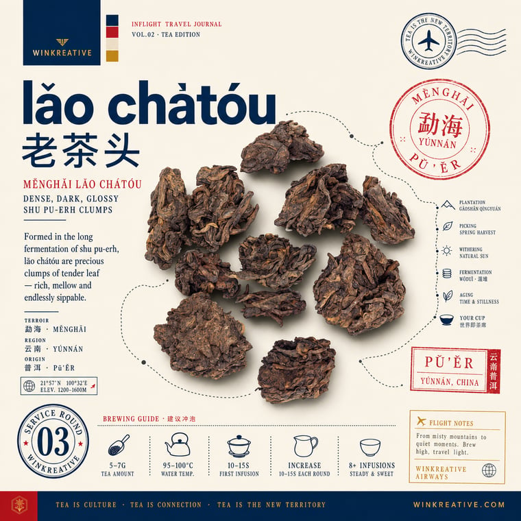 The design — Lǎo Chá Tóu