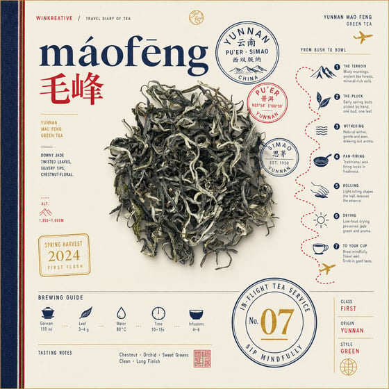 Yunnan Mao Feng Green Tea